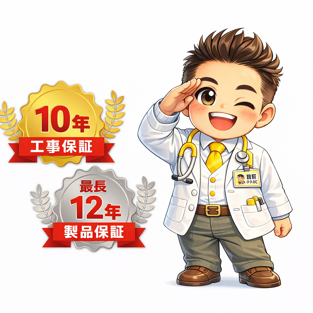 工事保証で安心安全