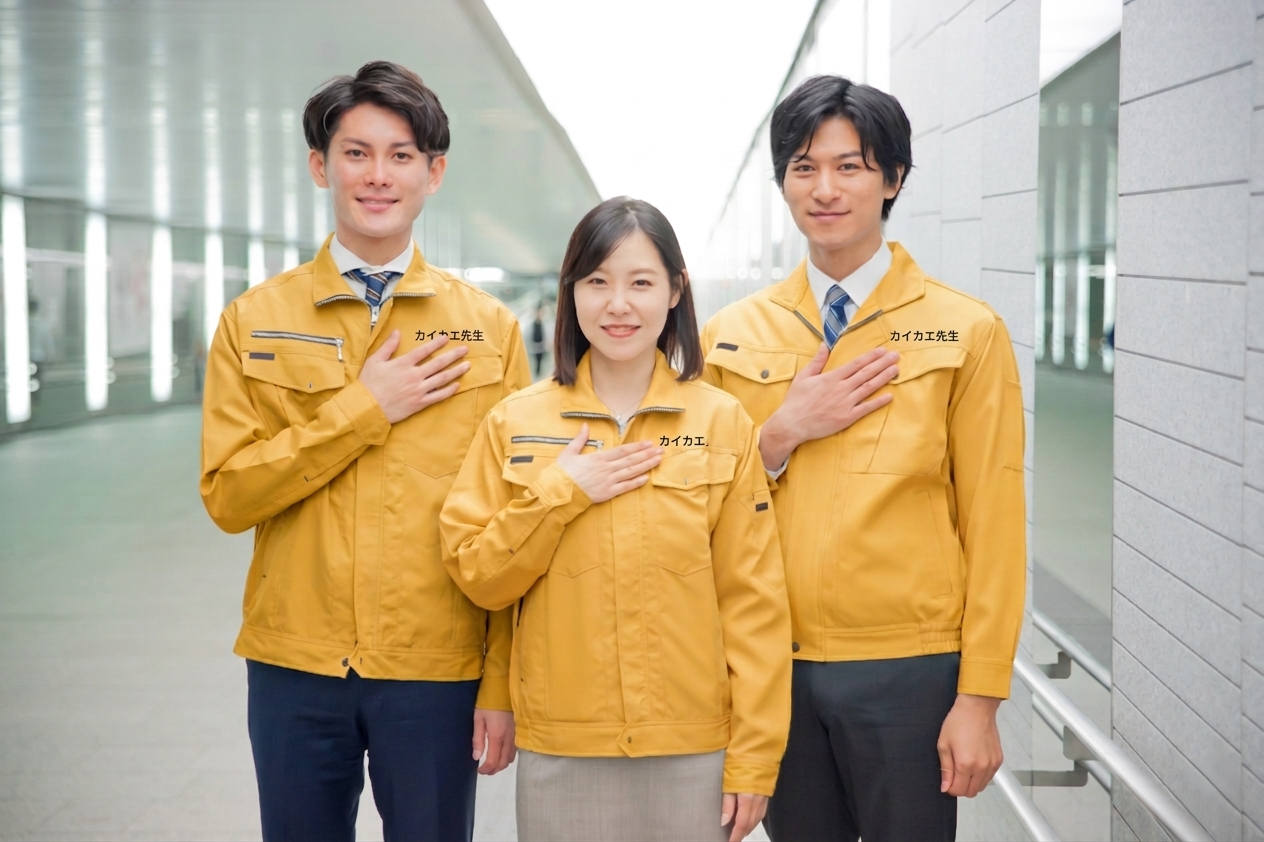 安心の施工イメージ